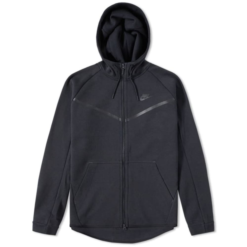 Brand New Nike Tech Fleece Windrunner - M, black